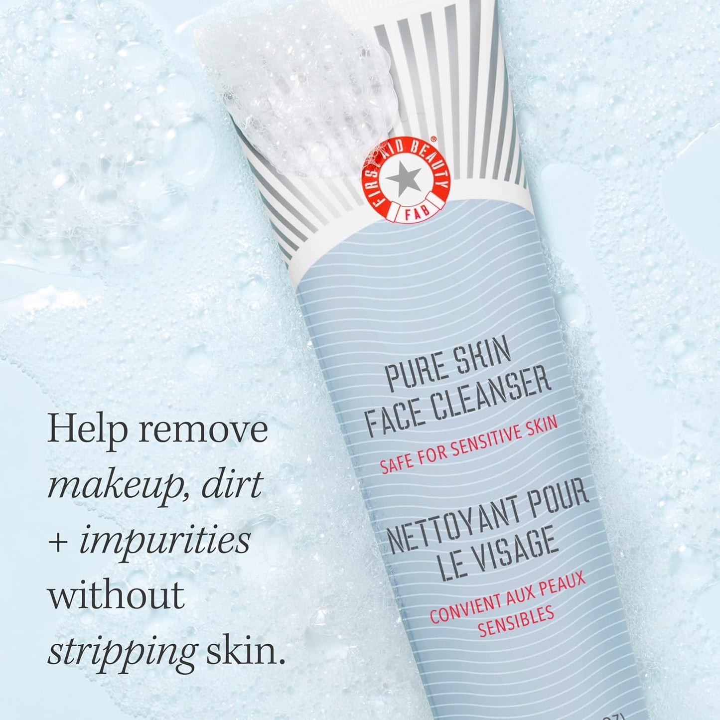 - Pure Skin Face Cleanser, Leaves Skin Soft & Supple,11 Oz