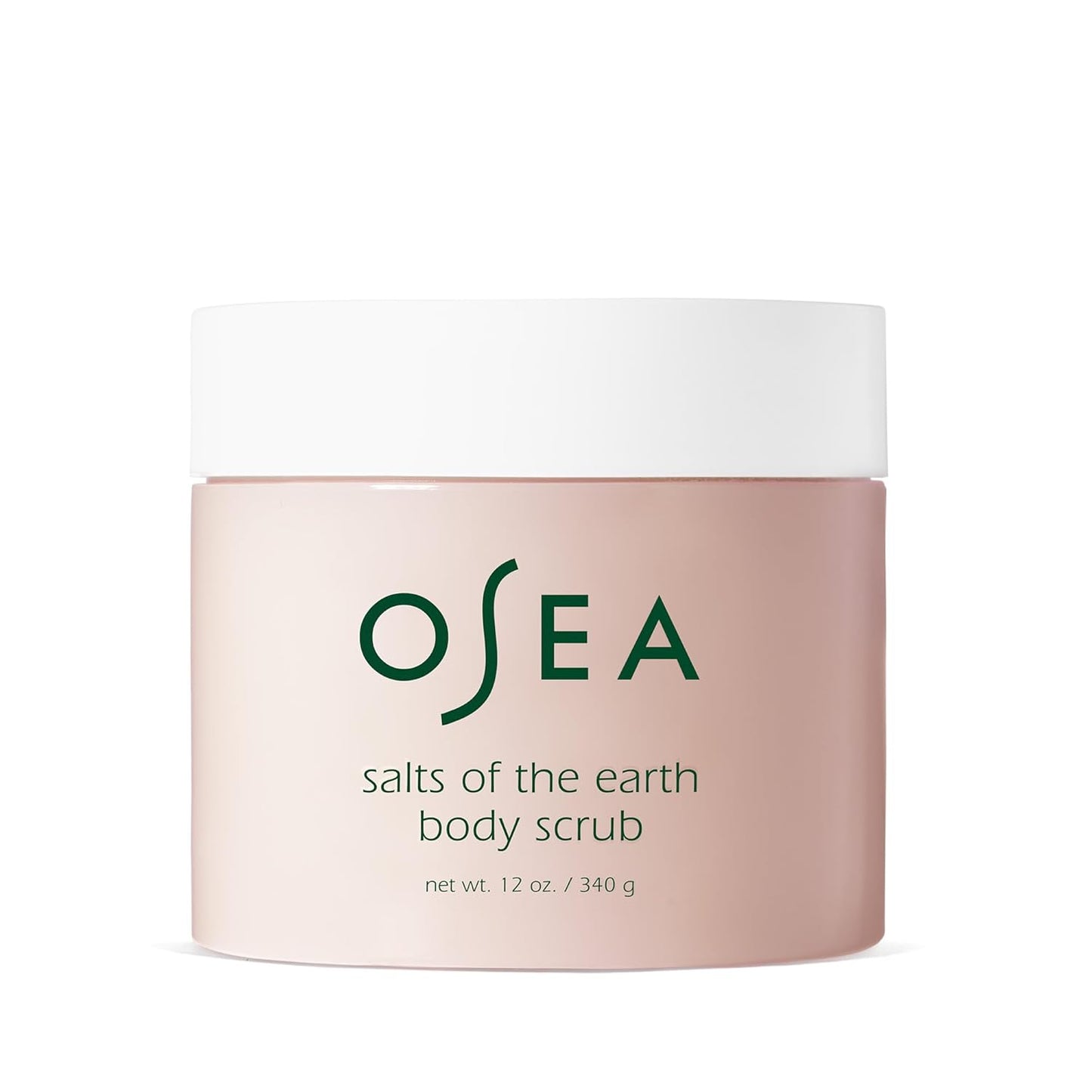 Salts of the Earth Body Scrub 12 Oz - Pink Himalayan Salt Scrub - Gentle Body Exfoliation Skincare - Ideal Spa Gift for Pampering - Clean Beauty & Vegan Body Care