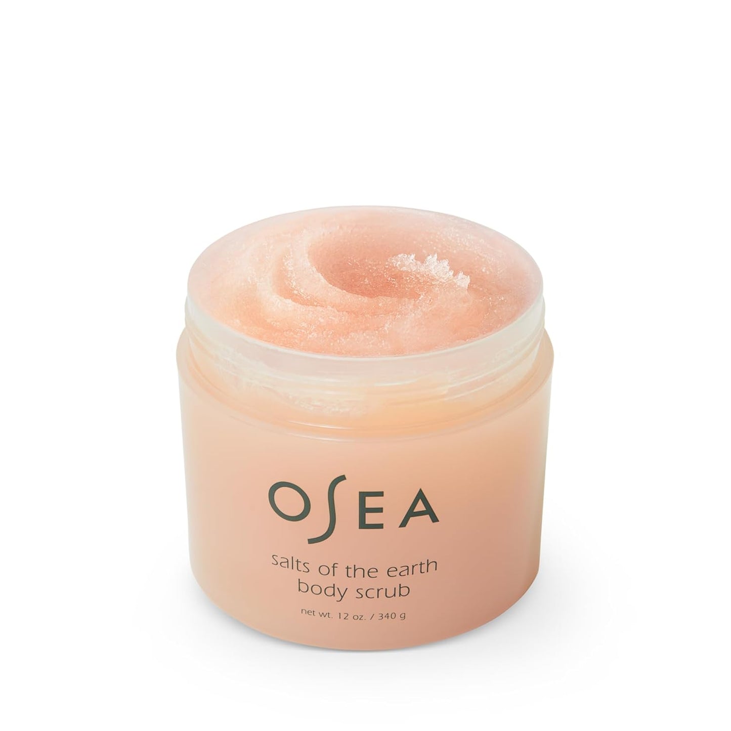 Salts of the Earth Body Scrub 12 Oz - Pink Himalayan Salt Scrub - Gentle Body Exfoliation Skincare - Ideal Spa Gift for Pampering - Clean Beauty & Vegan Body Care