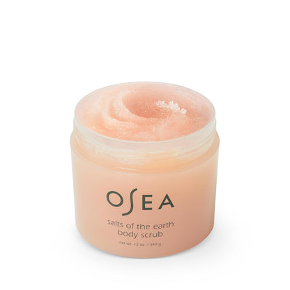 Salts of the Earth Body Scrub 12 Oz - Pink Himalayan Salt Scrub - Gentle Body Exfoliation Skincare - Ideal Spa Gift for Pampering - Clean Beauty & Vegan Body Care